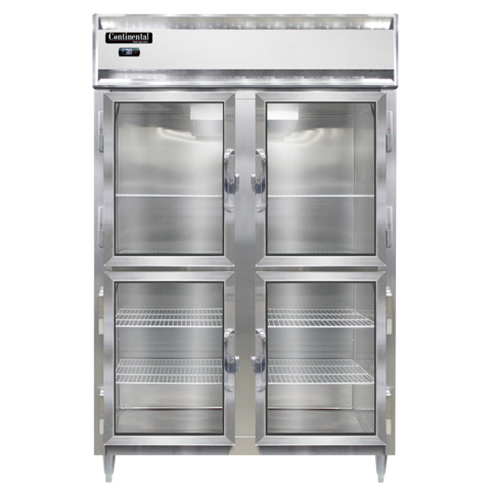 Continental Refrigerator D2RSNGDHD Designer Line Refrigerator Reach-in Two-section