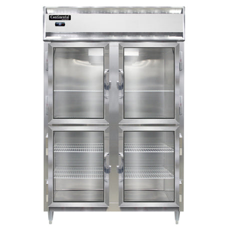 Continental Refrigerator D2RSNGDHD Designer Line Refrigerator Reach-in Two-section