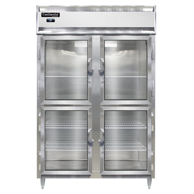 Continental Refrigerator D2RSNGDHD Designer Line Refrigerator Reach-in Two-section