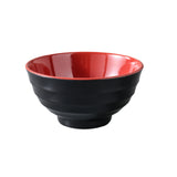 Yanco CR-528 Two-Tone Soup Bowl 22 Oz. 6-7/8" Dia. X 3"H