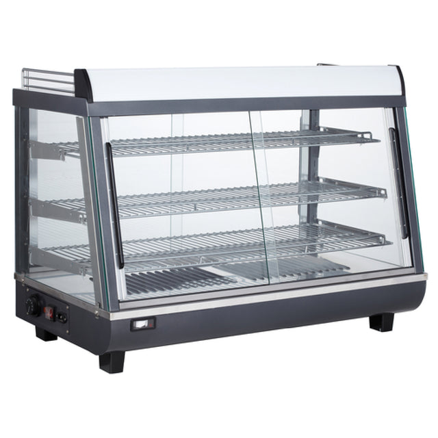 BakeMax BMTSC36 Titan Series Heated Warmer/Display Case Countertop Full/self Service