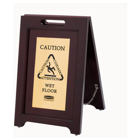 Rubbermaid 1867507 - Executive Floor Sign, "Caution", 2-sided