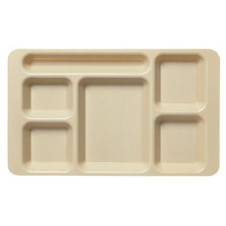 Cambro 1596CW133 Camwear® 2 X 2 Compartment Tray 6-compartment Rectangular