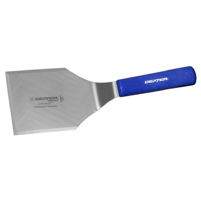 Dexter Russell 19723H Sani-Safe® Cool Blue™ (S285-4PCP) Hamburger Turner 5" X 4" Offset