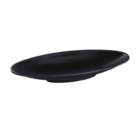 Yanco BP-4112 Black Pearl Boat Plate 12"L X 4-1/2"W X 2"H Deep
