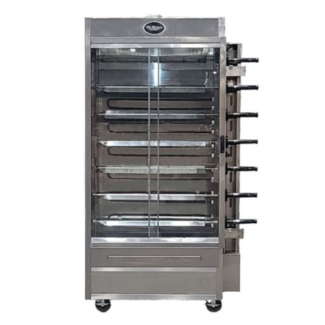 Hickory Industries Inc. N/7E Electric Rotisserie Oven 7-spit 28-35 Chicken Capacity