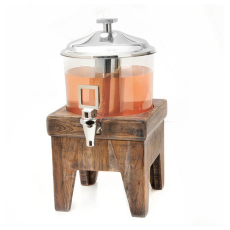 Steelite DW04JLWDAG Juicer Wood Base 4.0 Qt Mixed Materials