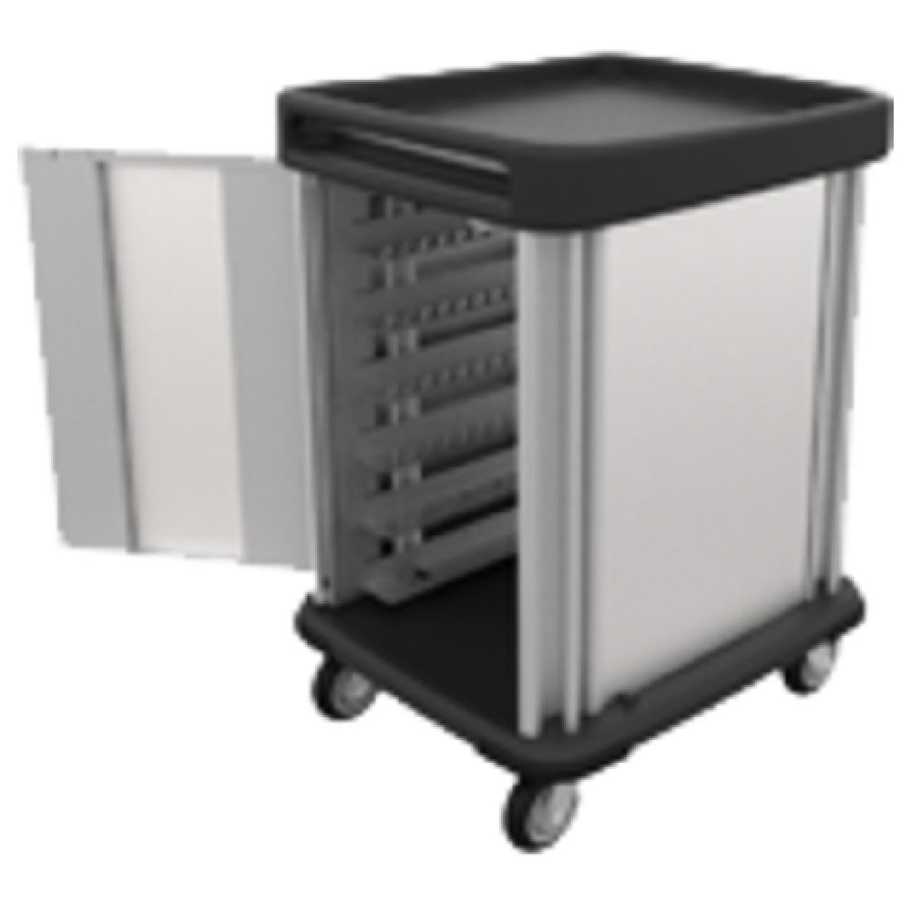 Dinex DXSU2T1D12 TQ Supreme Meal Delivery Cart (1) Door 1-compartment