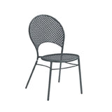 Emuamericas Llc E3402HD Sole Stacking Side Chair Heavy Duty With Stretchers Outdoor/indoor