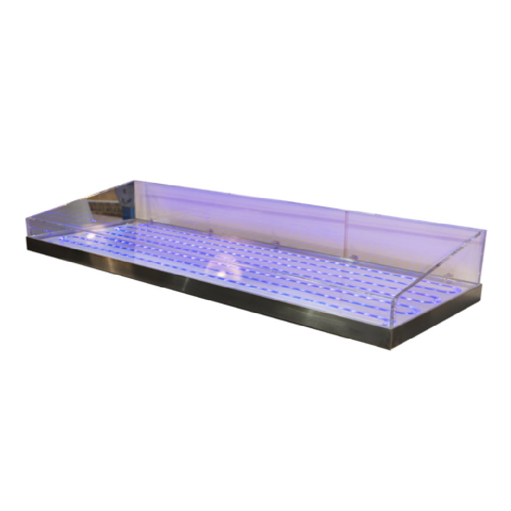 Bon Chef 51025 Seafood Display 37" X 20" X 7" Includes Drain Assembly