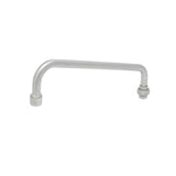 T&S Brass S063X EverSteel Faucet Stainless Steel 14" Swing Nozzle With Stream Regulator Outlet. Certified To ASME A112.18.1/CSA B125.1
