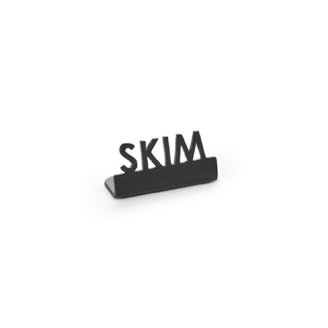 American Metalcraft MSBSK15 - Mini Laser Cut Sign, 0.625"W X 1.5"D X 0.75"H, Black (144 Each Per Case)