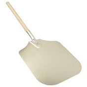 Franklin Machine Products 137-1638 Large Pizza Peel 14" X 16" Blade 21-3/4" Long Wooden Handle