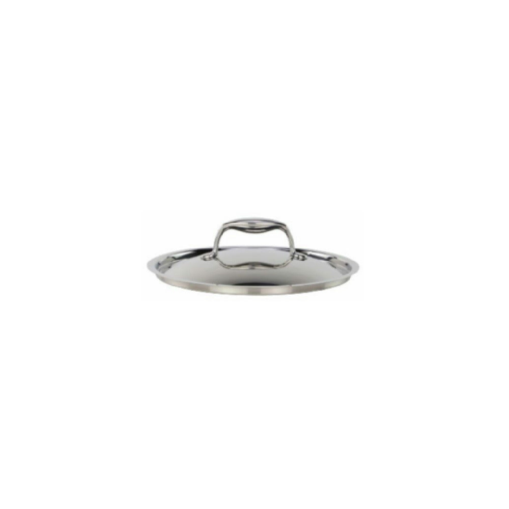 Tuxton RSZH-086 TUXCLAD 8-3/4" Lid 8.75" Dia. Stainless Steel