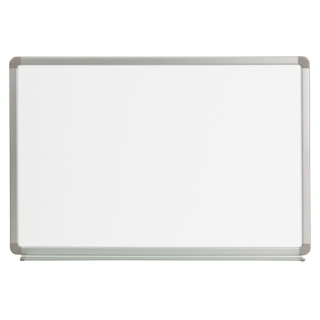 Flash Furniture YU-60X90-WHITE-GG Magnetic Marker/Dry Erase Board 36"W X 24"D