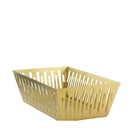 Service Ideas DB-76VG Bread Basket 6.25"W X 10.25"D X 3.25"H Rectangle