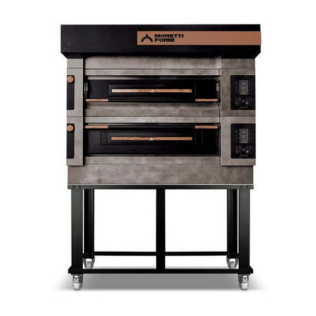 AMPTO ICON S105E2 I1052S03 Serie S Moretti Forni Pizza Oven Electric Deck-type