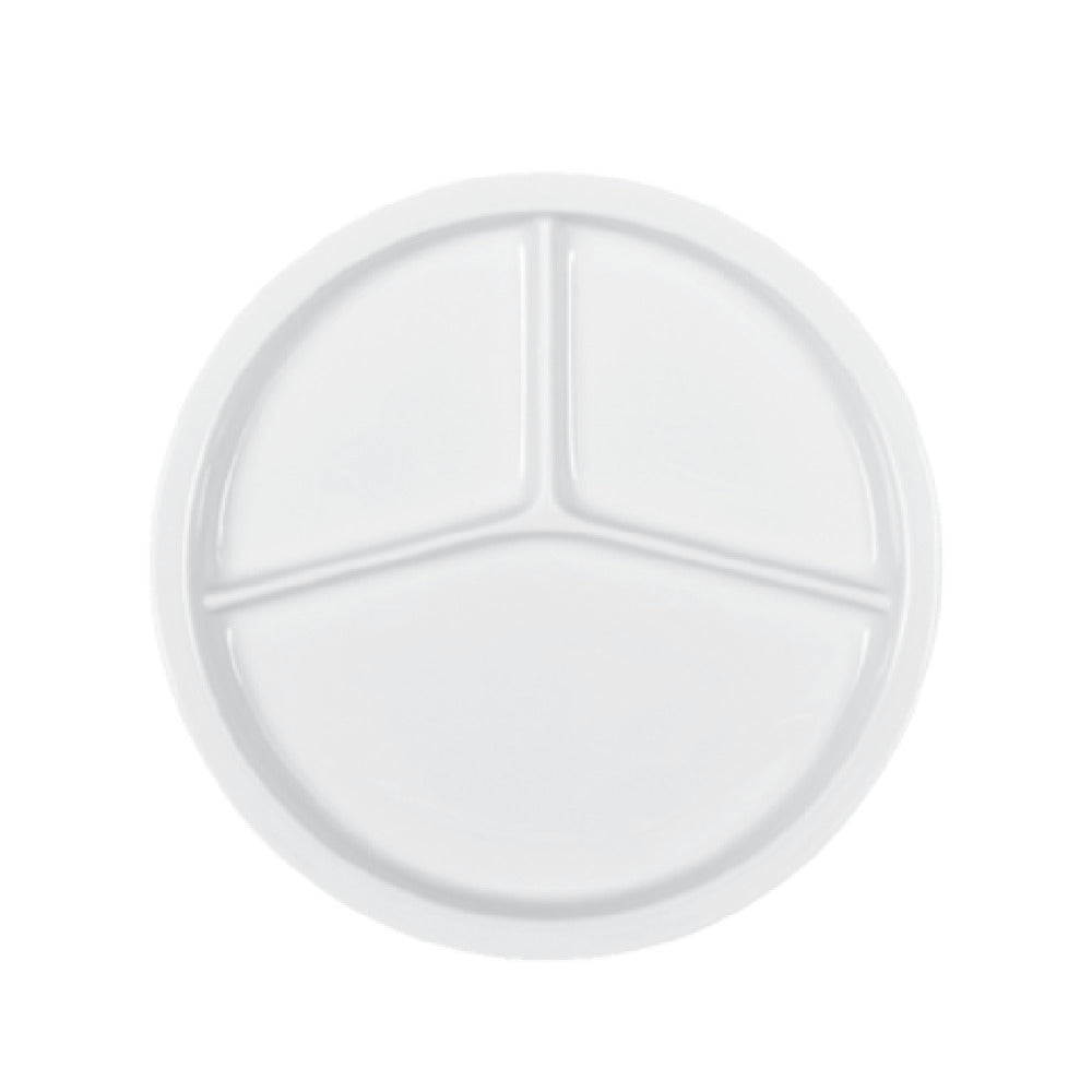 Bauscher Hepp 592634 - Compartment Plate, 9" Dia., Round