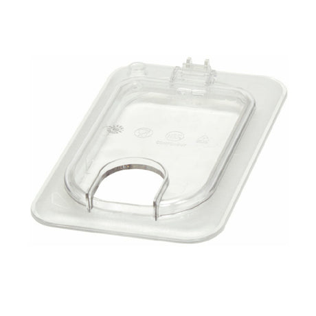 Cambro 90CWLN135 Camwear® FlipLid® Food Pan Cover 1/9 Size Notched