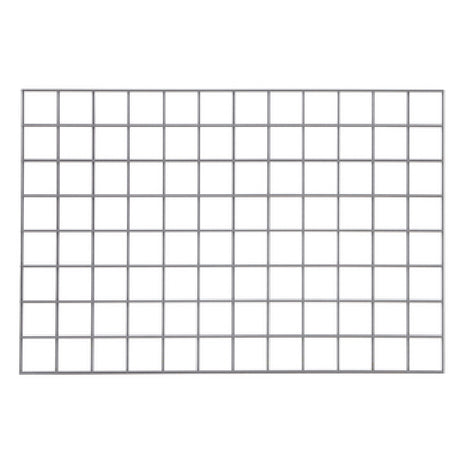 Metro WG2436K4 SmartWall Wire Grid 36" X 24" Metroseal Gray Epoxy-coated Corrosion-resistant Finish With Microban® Antimicrobial Protection