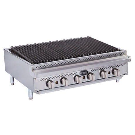 Royal Range Of California RSRB-18_NAT Charbroiler Gas Countertop