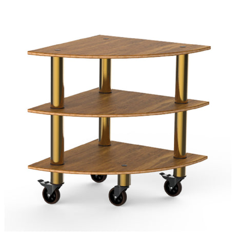 Steelite MGCMLX04BBXW - Classic Corner Station, 29.5" X 29.5" X 35.0", Modular
