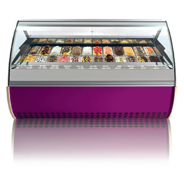 Howard-McCray EVO-G12-53-86-12P EVO (formerly Ventura L II) Gelato/Ice Cream Display Case/Showcase