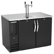 Beverage Air DD48HC-B - Draft Beer Cooler, 48"W X 30-3/8"D X 49-5/16"H, 15.139 Cu. Ft.