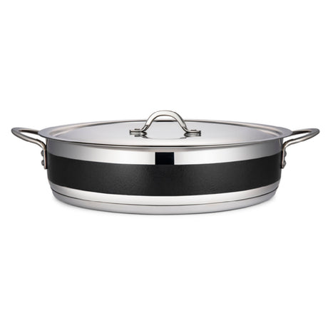 Bon Chef 71032-CF2-B Country French X Pot 9 Qt. 14-3/4" Dia. X 3-3/8"H