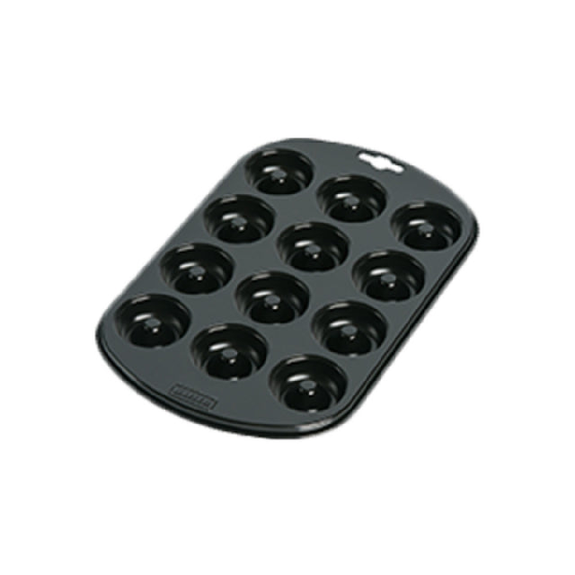 Bauscher Hepp 23.0064.6169 - Mini Donut Pan, 15"L X 10-5/8"W, 12 Cavities