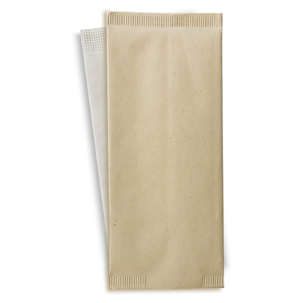 PacknWood 210CVPOCC - Cutlery Bag, 4.3" X 10", With White Napkin