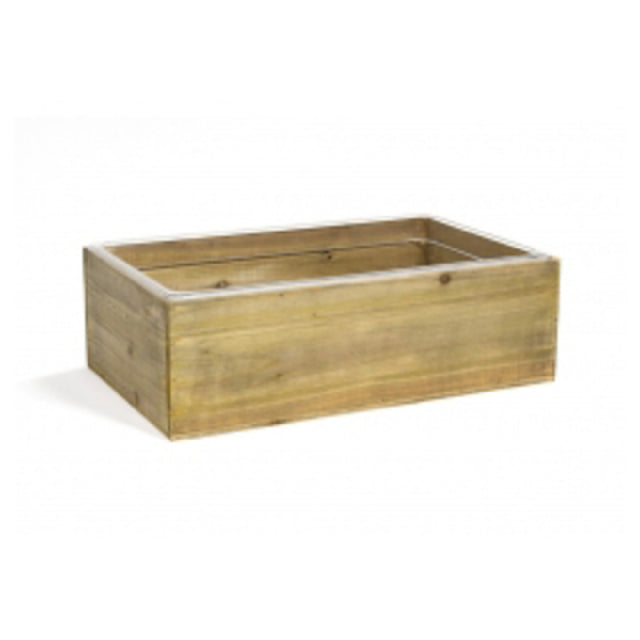 FOH BHO150NAW20 Full Size Rustic Wood Housing/Pan Set Deep Natural Includes One BHO143NAW20 Full Size Asheville Housing Deep Cider
