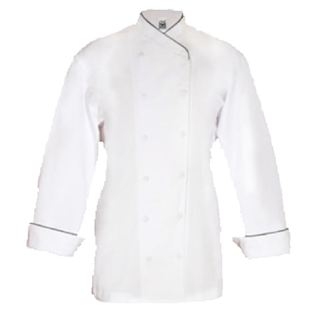 John Ritzenthaler Company LJ008-M Chef Revival® Ladies Corporate Chef's Jacket Medium Pen/thermometer Pocket