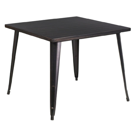 Flash Furniture CH-51050-29-BQ-GG Table 35-1/2"W X 35-1/2"D X 29-3/4"H Dining Height