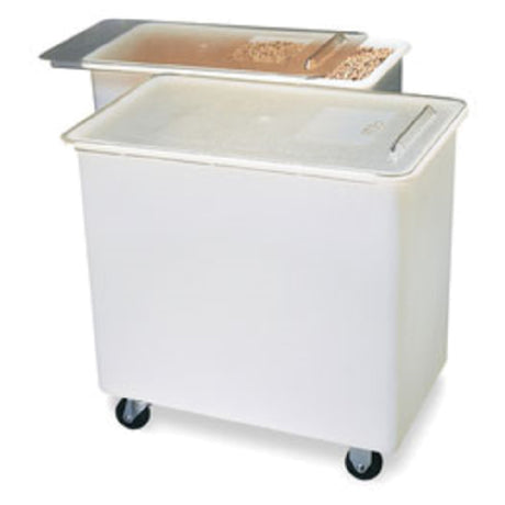 Carlisle BIN3602 Carlisle Mobile Ingredient Bin 36 Gallon Capacity Clear Sliding Lid