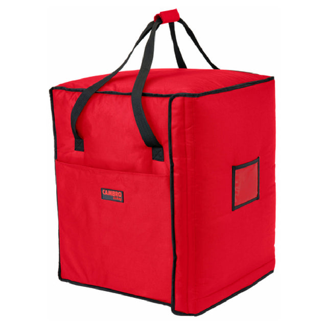 Cambro GBPP1018521 GoBag® Premium Pizza Delivery Bag 19" X 19" X 23" (10) 18" Pizza Capacity