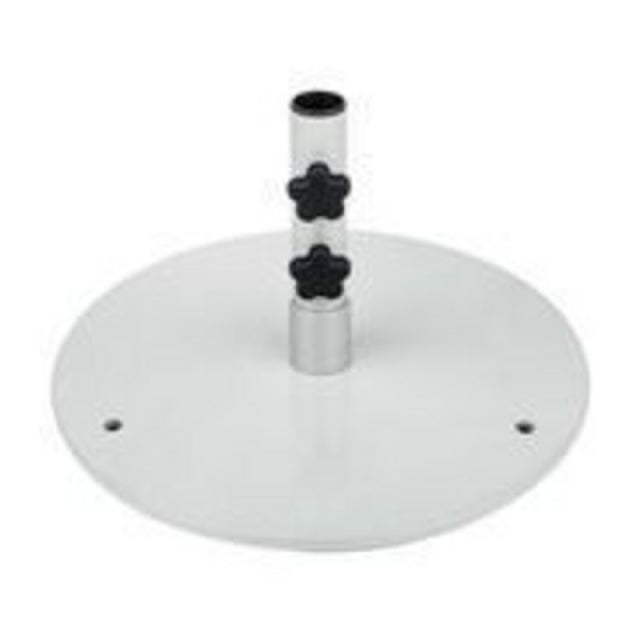 Plantation Prestige Commercial Furniture 2239851-01 50 Lb 20" RD Steel Umbrella Base With 8" Stem
