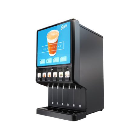 Curtis PCNG6300 | 1360102204 - Premium Cappuccino Next Generation Machine, (6) Station Dispenser With Lift Door