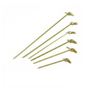 PacknWood 8NPBBBCL106B - Knotty Skewer, 4.1"L, Knotted