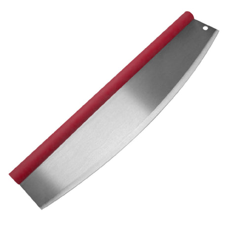 Winco PR18-R Pizza Rocker With Comfort Grip Handle 18" Old Stone