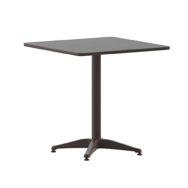 Flash Furniture TLH-053-2-BZ-GG Mellie Table 27-1/2"W X 27-1/2"D X 27-1/2"H Square