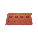 Louis Tellier WOP01 Silicone Mats Mats Baking Sheet (12) Cavities 15.74"W X 11.81"D X "H