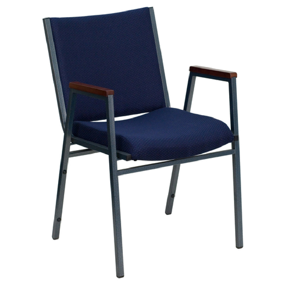 Flash Furniture XU-60154-NVY-GG Hercules Series Heavy Duty Stacking Chair 550 Lb. Weight Capacity