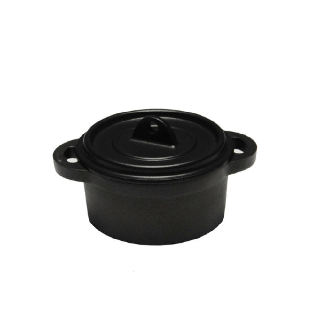 Fortessa 2.9.BLKPOT.13 FortaLite Mini Cassolette 5" (13cm) 8 Oz.