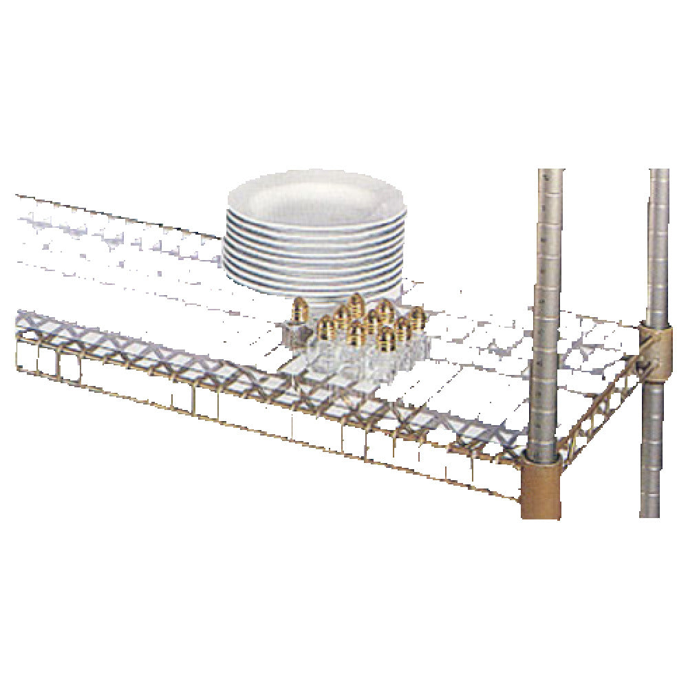 SPG 1836CPSG - ISS Shelf Gard™, 36"W X 18"D, High Density Polyethylene