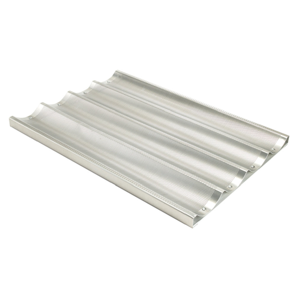 Winco ABPN-4 Baguette Pan 4 Slots 18" X 26" X 1" OA