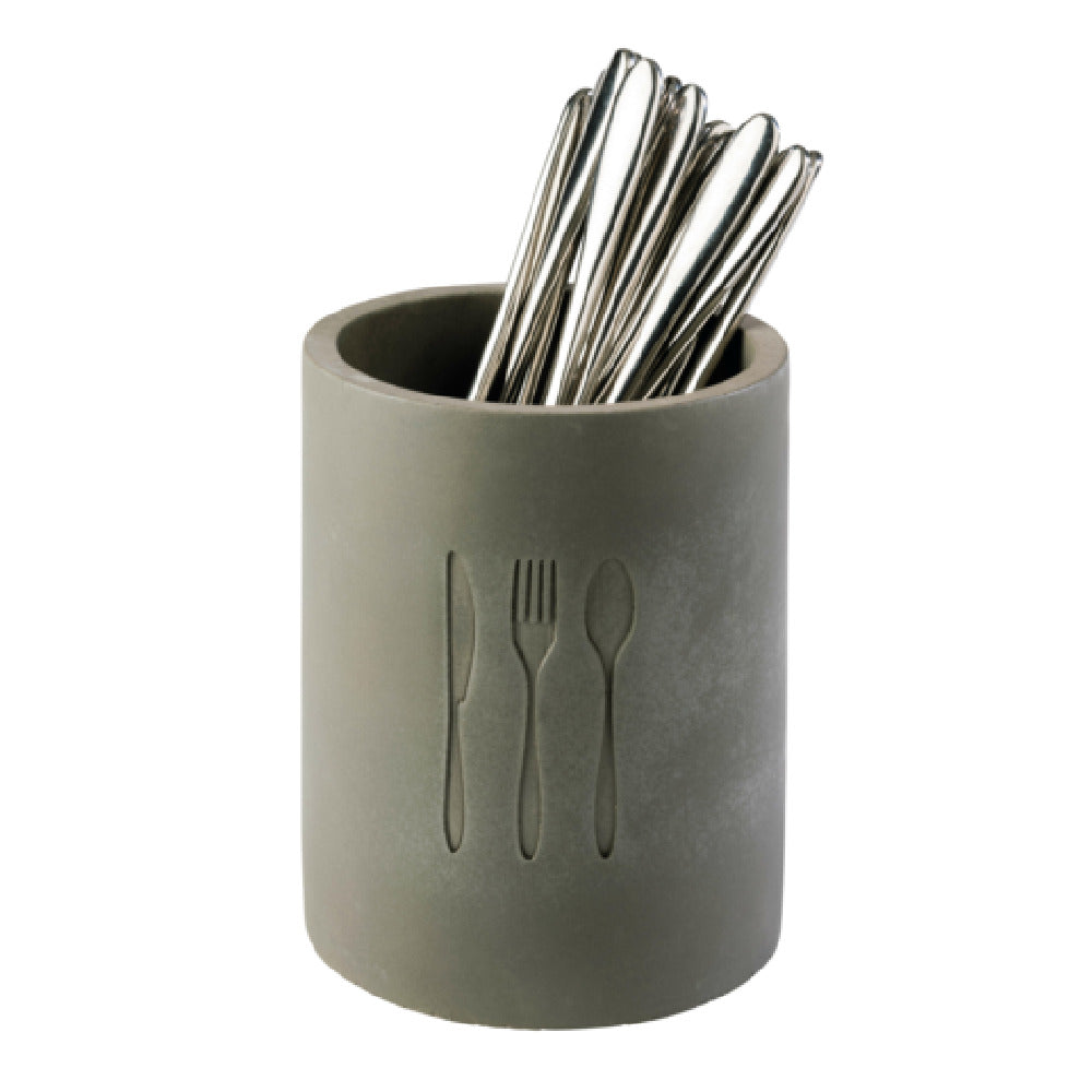 Libbey APS 00018 Flatware Bin 4-3/8" Dia. X 5-5/8"H Round