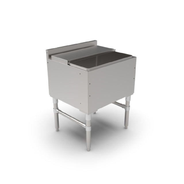 John Boos UBIB-2124-X Underbar Ice Bin/Cocktail Unit 24"W X 21"D X 32-1/2"H Overall Size