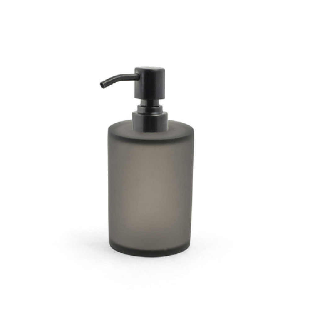 FOH RSP024GYR12 10oz Nassau Pump Smoke With Matte Black Top Includes One RSP003GYR12-BTM 10oz Nassau Pump Base Smoke