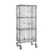 Metro SEC53EC-2SE - Super Erecta® Security Unit, Mobile, Chrome Plated Finish